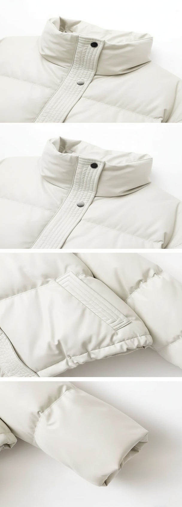 Chaquetón de Plumas Blanco