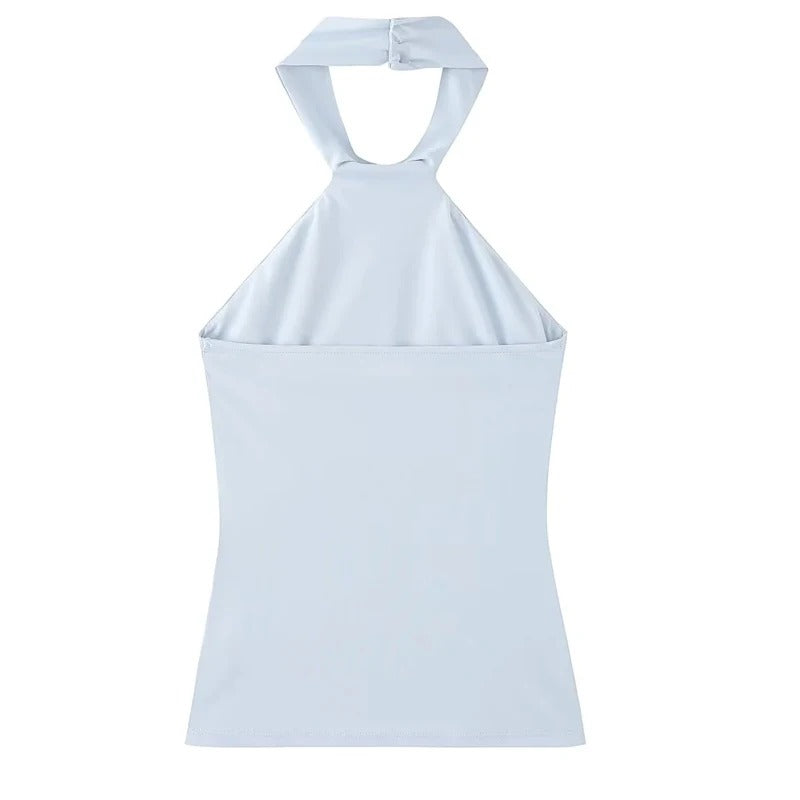 Top Elegante Sin Espalda para Mujer