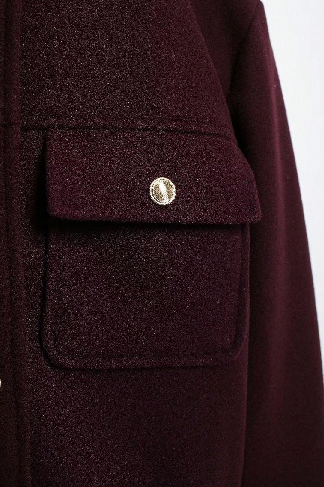 Chaqueta Granate Entretiempo