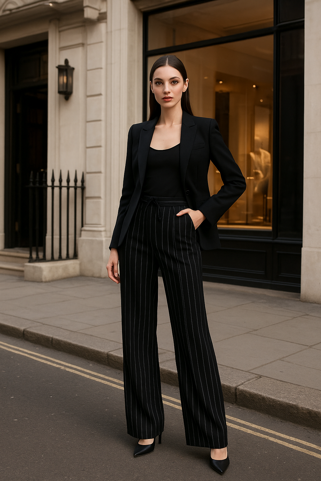 Pantalones baggy elásticos casulaes