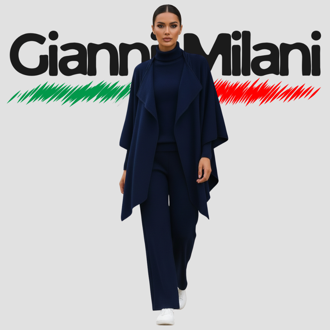 Conjunto PORTOFINO (cardigan, jersey y pantalón) – Gianni Milani