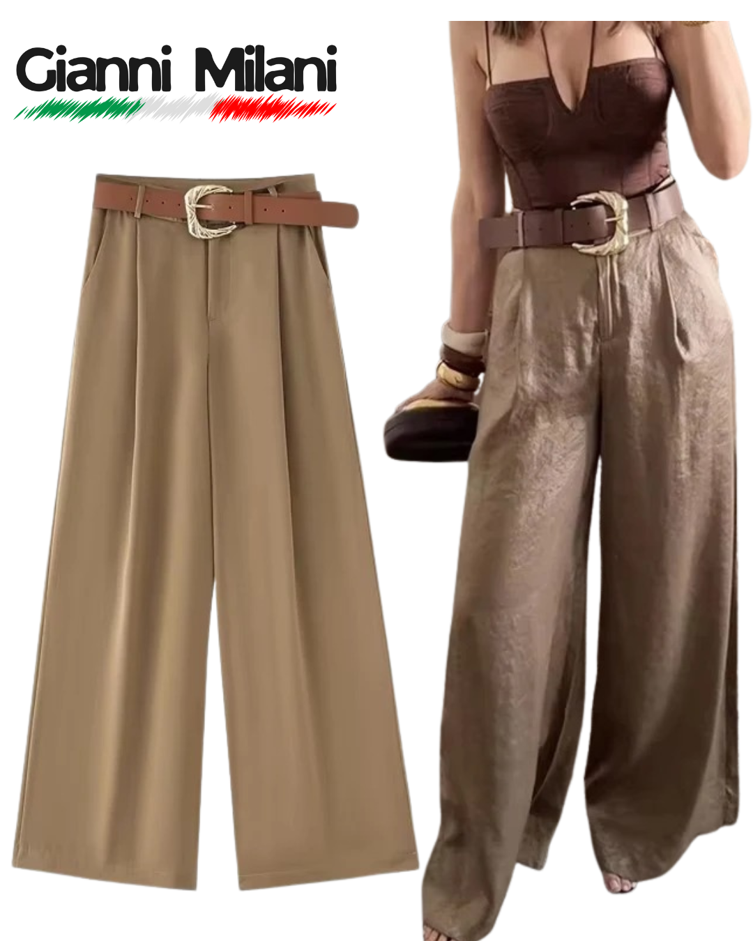 Pantalón Traje de Campana