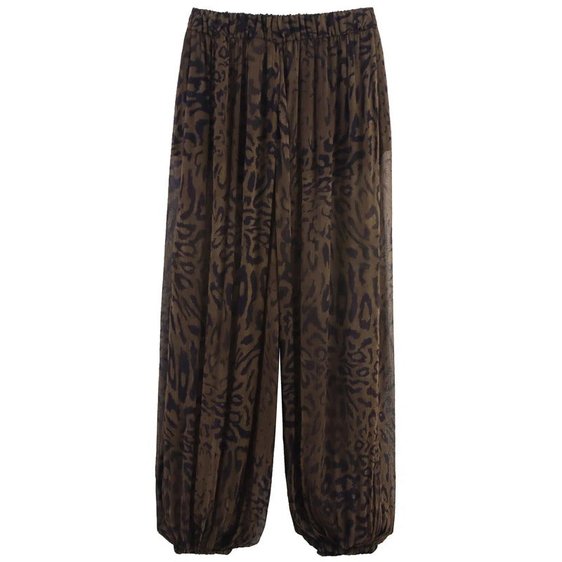 Pantalón Holguero Leopardo Difuminado