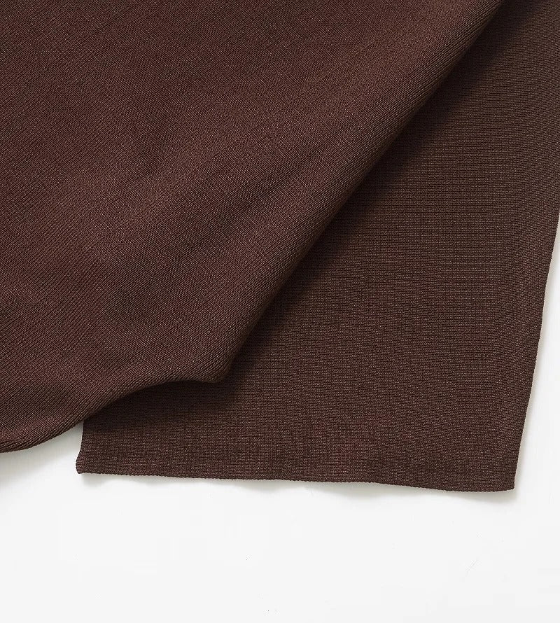 Vestido Largo Marrón