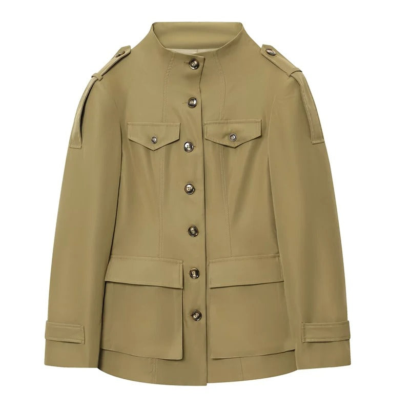 Chaqueta Entretiempo Beige