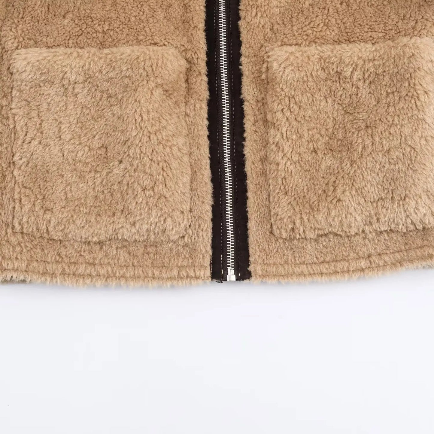 Chaqueta de Borrego Biege