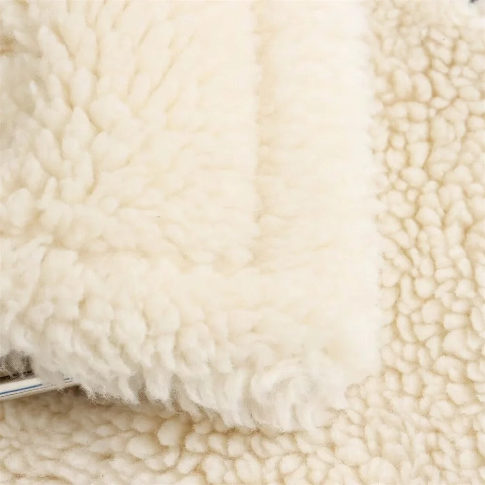 Chaqueta de Borrego Beige