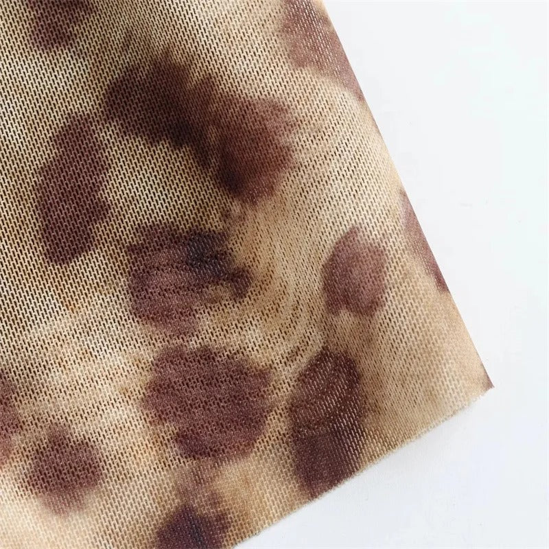 Vestido Largo Leopardo