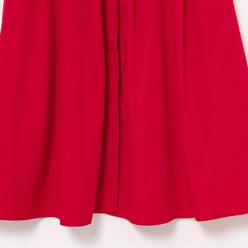 Vestido de Escote Largo Fusia