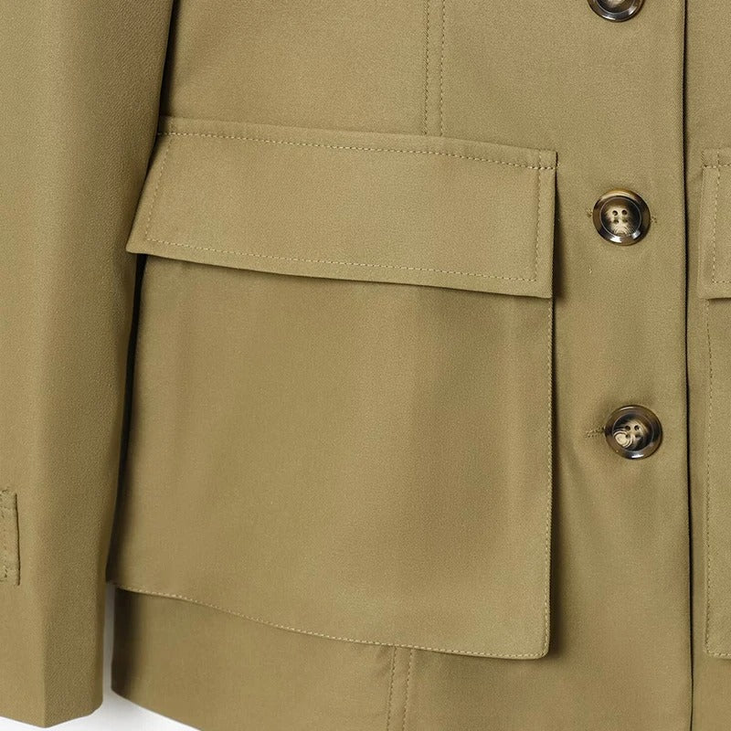 Chaqueta Entretiempo Beige