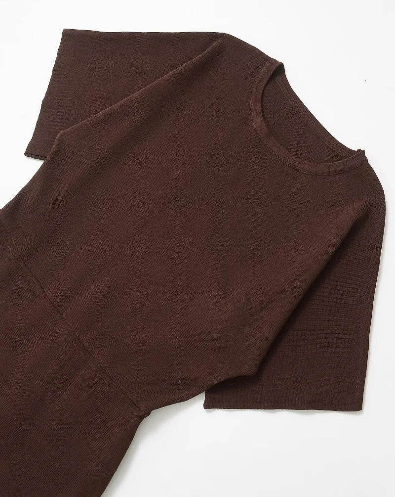 Vestido Largo Marrón