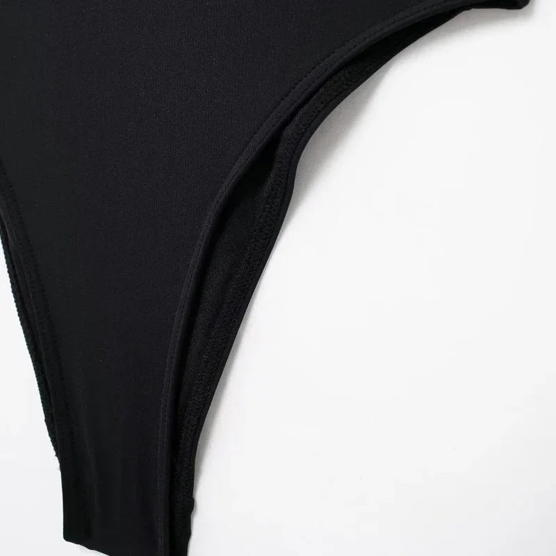 Top body con chapa redonda