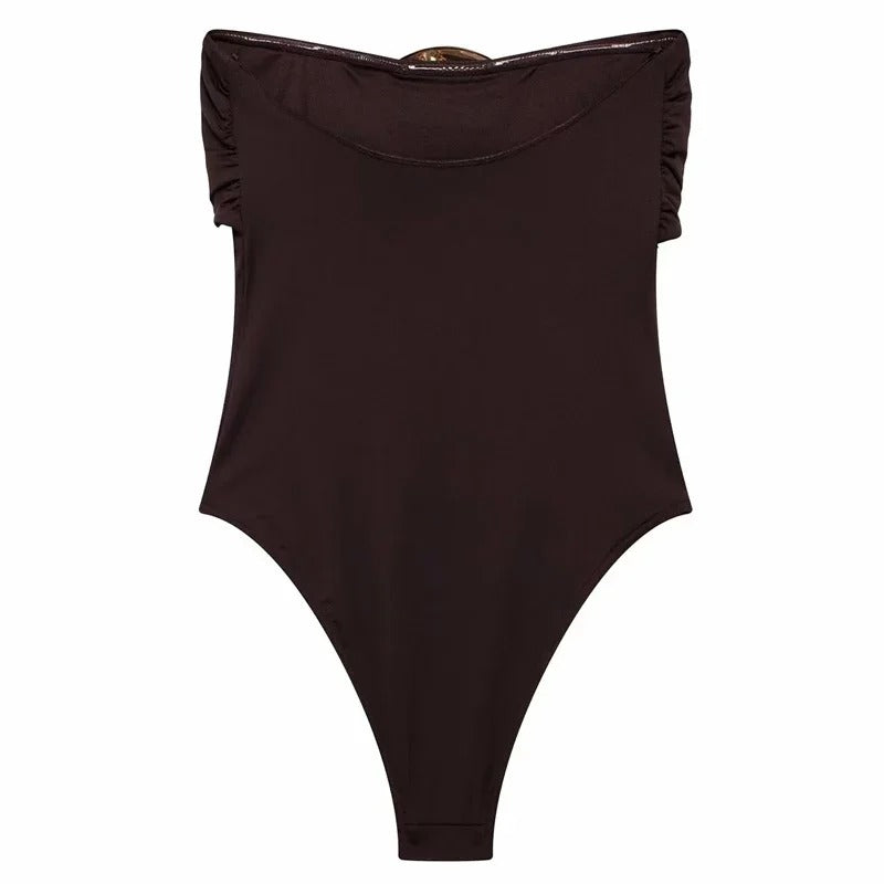 Top body con chapa redonda