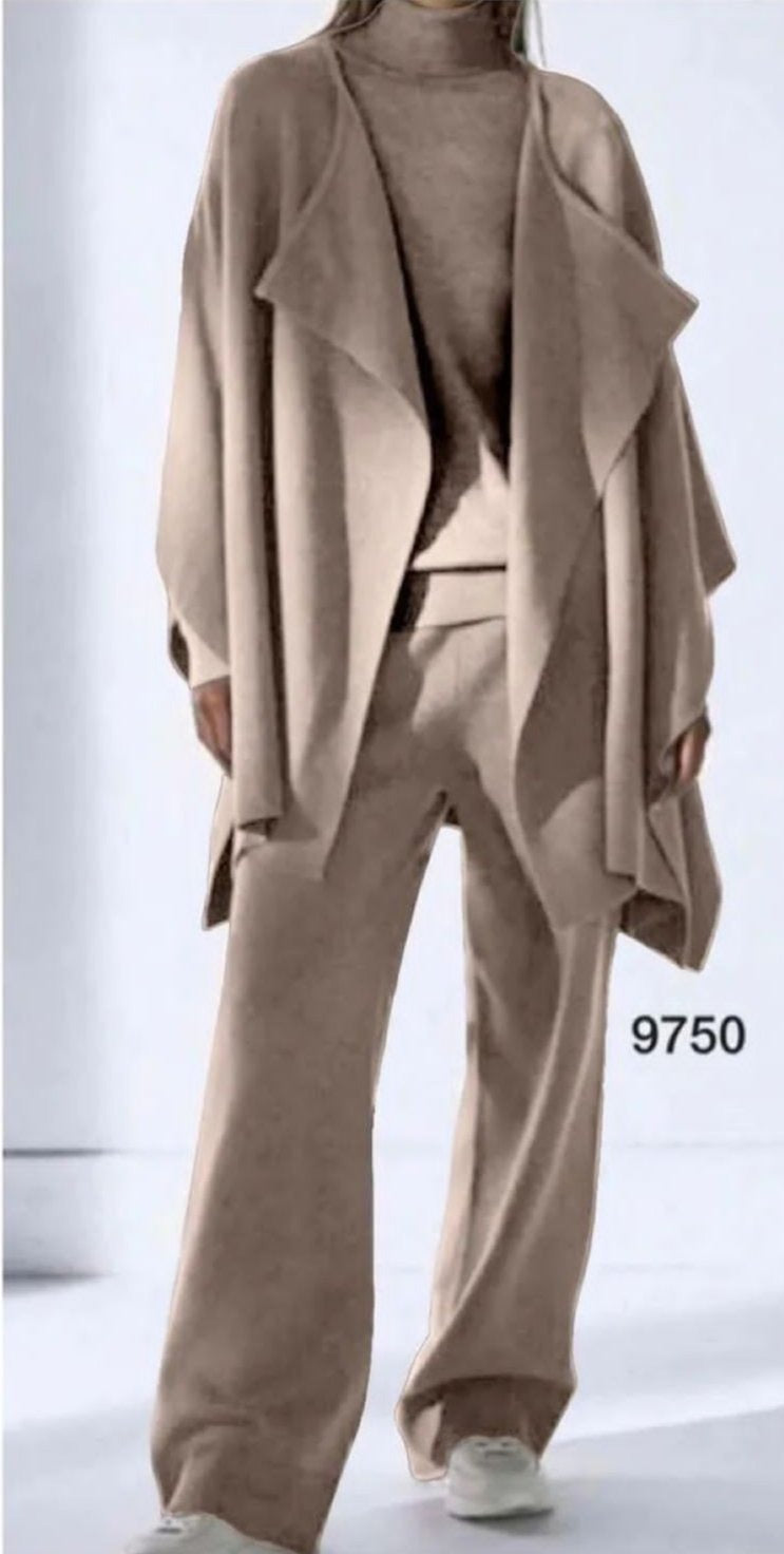 Conjunto PORTOFINO (cardigan, jersey y pantalón) – Gianni Milani