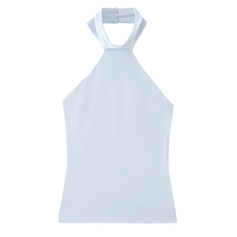 Top Elegante Sin Espalda para Mujer