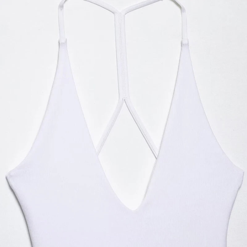 Vestido Corto Rosa con Volantes